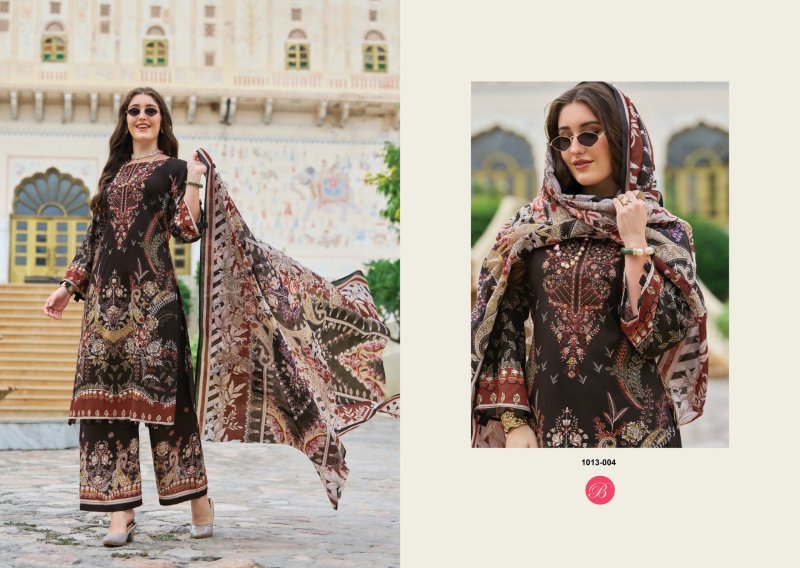 Dilshad Vol 7 Belliza Viscose Rayon Printed Dress Material